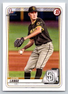 2020 Bowman Draft 1st Edition #BD99 Justin Lange (ref 214777) - Picture 1 of 2