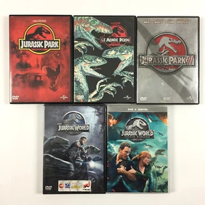 Jurassic Park Quasi L'intégrale La Collection / Lot 5 DVD (Films 1 à 5) - Picture 1 of 2