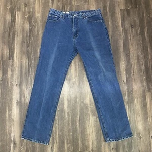 VTG Calvin Klein Jeans Men’s 36x32 Denim Blue Medium Wash Straight Leg Faded Y2k - Picture 1 of 8