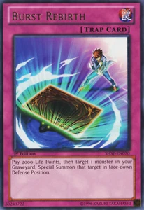 Burst Rebirth - SHSP-EN070 - Rare - Mixed Editions - YuGiOh - Picture 1 of 4