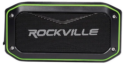 Rockville ROCK ANYWHERE WaterProof Portable Bluetooth Speaker+TWS Stereo Linking - Image 1 of 4