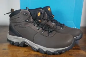 Columbia Newton Ridge Plus II Waterproof Hiking Shoe Brown Cordovan Mens Sz 13 - Picture 1 of 7