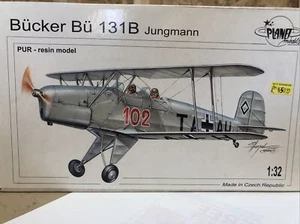 Planet Models 087 escala 1/32 Bucker Bu 131B Jungmann resina modelo kit - Imagen 1 de 6