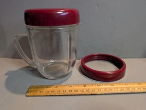 EXPRIMIDOR NUTRIBULLET MAX TAZA 20 OZ CON TAPA PIEZA DE REPUESTO ORIGINAL MODELOS RX NB - Imagen 1 de 8