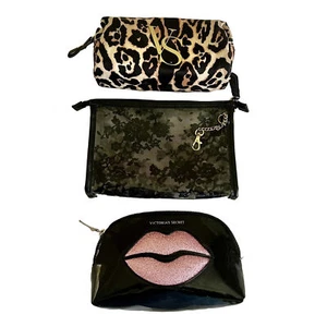 Lot 4, Victoria’s Secret Make Up Bag, Lote De Cosmetiqueras V’S, Multicolor. - Picture 1 of 13