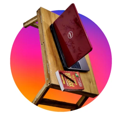 Wooden Study table - Image 1 of 4