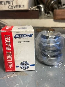 Vintage NOS Early 2000's Ritchey Logic Silver Headset 1-1/8" x 26t - Picture 1 of 5