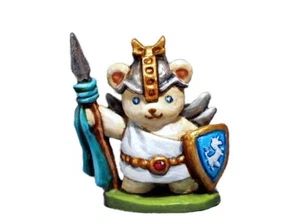 Teddy Bear Valkyrie Aurora Model Miniatures Metal Figure Unpainted CT-046 - Picture 1 of 8