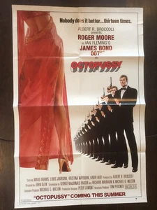James Bond 007 OCTOPUSSY (Advance A) U.S. 1 Sheet 27x41 Movie Poster - ORIGINAL - Bild 1 von 5