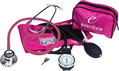 Profesional Equipos Medicos Presion Arterial y Estetoscopio de Doble Cabeza NEW