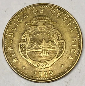 Costa Rica 100 Colones Coin 1999 - Picture 1 of 2