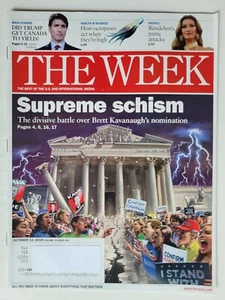BRETT KAVANAUGH NOMINATION TO THE SUPREME COURT October 2018 THE WEEK Magazine - Picture 1 of 1