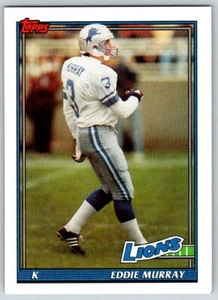 1991 TOPPS EDDIE MURRAY DETROIT LIONS #398 - Picture 1 of 2