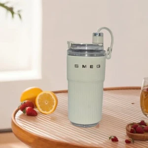 SMEG Elektrischer Tragbarer Entsafter Obstpresse Maschine Reisebecher Flasche Flachmann Tasse - Bild 1 von 8
