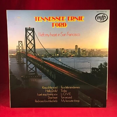 TENNESSEE ERNIE FORD I Left My Heart In San Francisco 1972 UK Vinyl LP L-O-V-E - Image 1 of 4