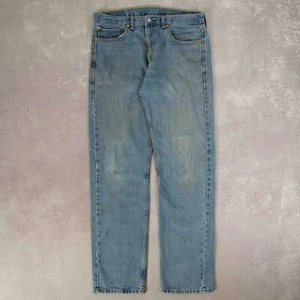 Jeans Levi's Vintage 505 Calce Relajado W34 L34 Para Hombre Azul Claro Denim - Imagen 1 de 6