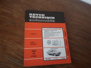 Revue Technique Automobile RTA 1973 Nr 321 Audi 100 et derivés - Bild 1 von 2