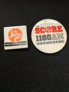The Score Sportsradio Chicago 1160 AM und 820AM Pins - Bild 1 von 2