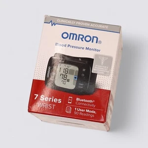 Omron 7 Series kabelloses Handgelenk-Blutdruckmessgerät (ungetestet) - Bild 1 von 8