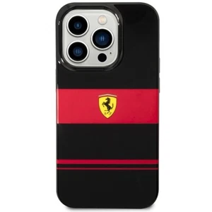 Ferrari iPhone 14 Pro Max MagSafe Hülle Case Cover IMD Combi black red - Bild 1 von 8