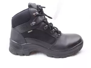 HAIX Tactical Boots Airpower P6 Men's 12W Black Leather Mid Police 1st Responder - Picture 1 of 12