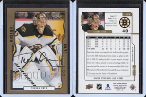 20/21 Upper Deck MVP 20th Anniversary Second Star 55 Tuukka Rask Bruins /100 - Picture 1 of 1