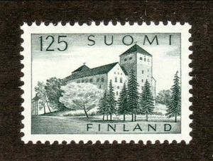 1961 Finnland #381 postfrisch Schloss Turku - Bild 1 von 1