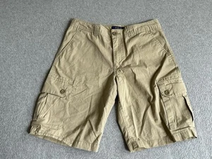 Polo Ralph Lauren Shorts Youth 16 Brown Khaki Tan Cargo Cotton Classic Fit Boys - Picture 1 of 9