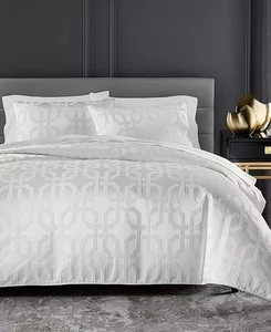 Hotel Collection Interlace Comforter Set, King - Picture 1 of 13