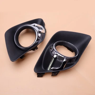ABS Fog Lamp Light Bezel Bumper Cover Fit For Outlander Sport ASX RVR - Image 1 of 4