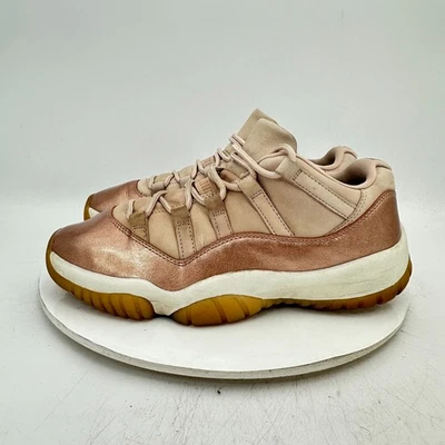 Nike Air Jordan 11 Low Women Size 10 AH7860-105 Rose Gold Training Shoes - Image 1 of 4