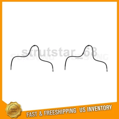 Sunsong Brake Hydraulic Hose Front 2 For International Harvester S1654 1986-1988 - Image 1 of 4