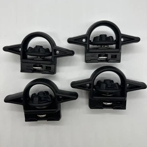 Tacos de cama de riel de amarre SOLO compatibles con Jeep Gladiator Trail Rail System 4 un. - Imagen 1 de 8