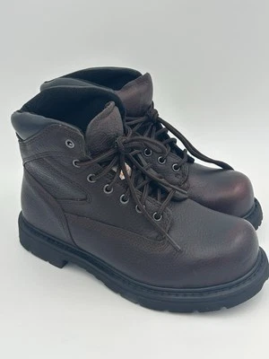 Botas de trabajo Red Wings WORX punta de acero 5800 para hombre talla 9WW marrón ASTM F 2413-11 Foto 1 de 4