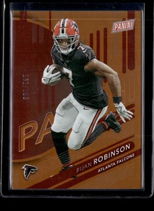 2024 Panini National Convention Bijan Robinson /199 Orange Foil Falcons  - Picture 1 of 2