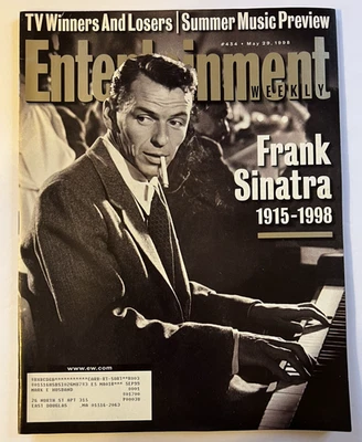 Entertainment Weekly #434 May 29, 1998 Frank Sinatra 1915-1998 -Great condition - Image 1 of 4