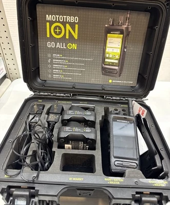MOTOTRBO ION PORTABLE SMART RADIO   USED - NO CURRENT PROGRAMMING - Image 1 of 4