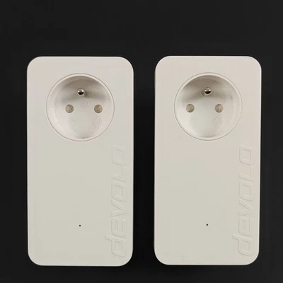 Lot 2 Prises Adaptateurs CPL Devolo Dlan 1200+ / 1200 Mbps - Photo 1/2