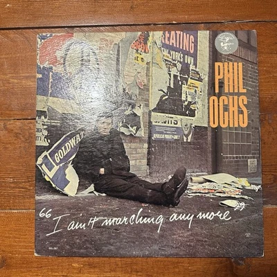 Phil Ochs 33 Record Elektra Folk LP Ain’t Marching Anymore Vintage Vinyl VG+ Foto 1 de 4