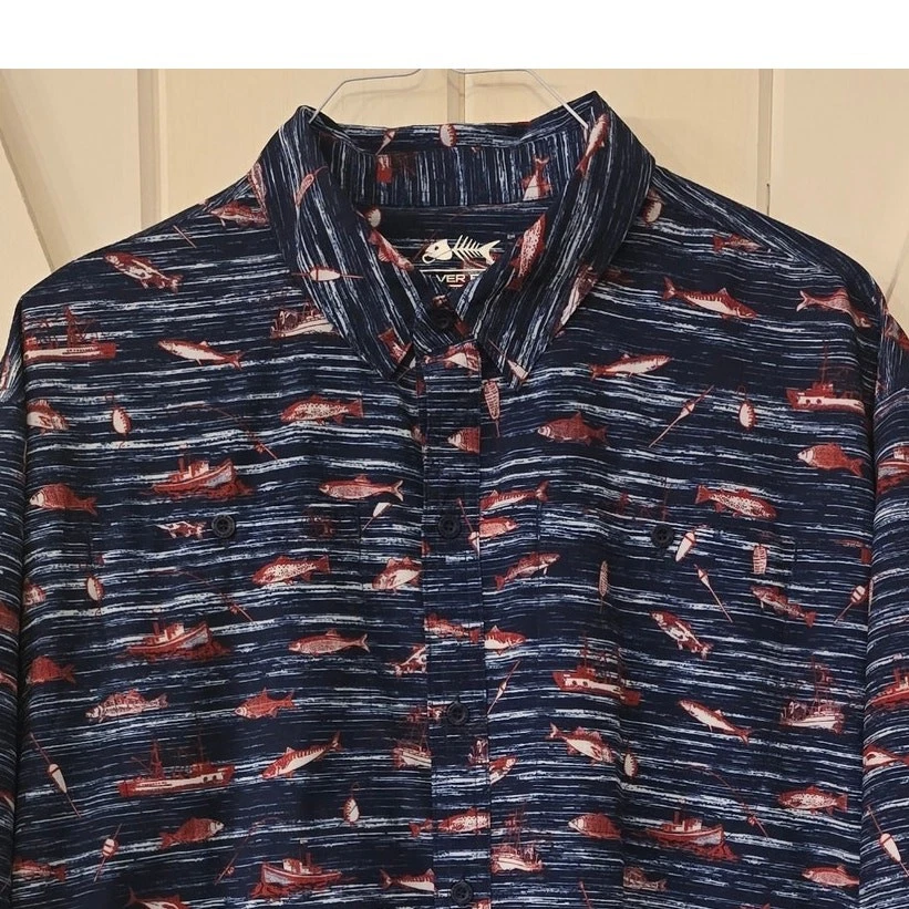 Pantalón corto Silver Bait Performance pesca abotonada para hombre 2XL.  Foto 1 de 4