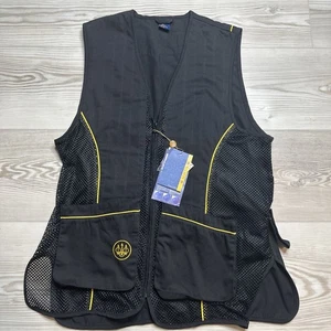 Beretta Silver Pigeon Shooting Vest Black Mens Size Large - Picture 1 of 11