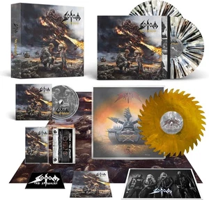 SODOM -THE ARSONIST- VERY HARD TO FIND LTD EDITION 2 LP + 12" EP COLOR SOLD OUT - Picture 1 of 6