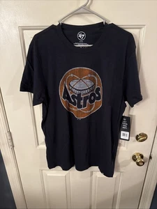Houston Astros Cooperstown Collection 47 Marken T-Shirt LARGE NEU mit Etikett - Bild 1 von 6