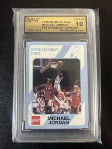 1989-90 Mint 10- Michael Jordan- Collegiate Collection/Coca-Cola - Picture 1 of 2