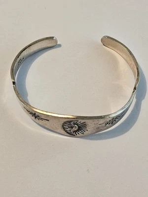 PULSERA MUJER PLATA ESTERLINA .925 VINTAGE 23 GRAMOS Foto 1 de 4