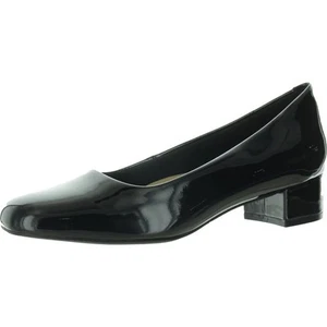 Trotters Womens Dream Navy Leather Pumps Shoes 6.5 Medium (B,M) BHFO 2497 - Picture 1 of 2