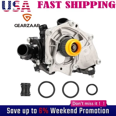 Water Pump Kit Fit For VW Volkswagen Beetle Jetta Passat 06K121111P 06K121011B # - Image 1 of 4