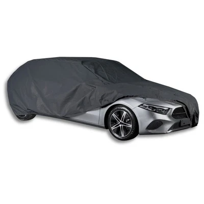 Noire Bâche Voiture pour Fiat Bravo II 2007-2014 Hatchback Housse protection - Photo 1/4