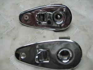  Corvette 63,64,65,66,67 Convertible top Pair rear Deck latches - Picture 1 of 2