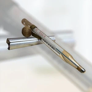 Vintage Glass Candy Icing & Deep Fat Frying Thermometer USA Made - Picture 1 of 4